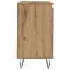 vidaXL Mueble de lavabo madera de ingenier&iacute;a roble artisan 65x33x60 cm