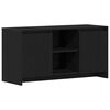 vidaXL Gabinete de TV Roble Negro 102 x 37,5 x 52,5 cm