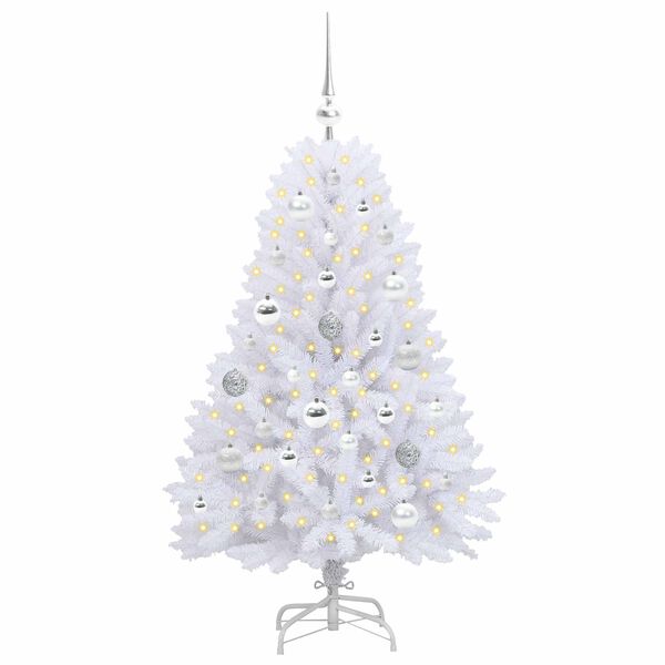 vidaXL &Aacute;rbol de Navidad artificial con ramas articuladas 120 cm