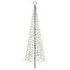 vidaXL &Aacute;rbol de Navidad LED en espiral con estaca EKENAS 250 cm