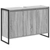 vidaXL Gabinete de Ba&ntilde;o con almacenamiento Gris Sonoma 90 x 30 x 60 cm