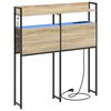 vidaXL Cabecero con almacenamiento Roble Sonoma Madera de ingenier&iacute;a