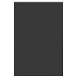 vidaXL Estor Enrollable Opaco negro 150x210 cm Tela Ancho 146,6 cm