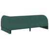 vidaXL Estructura de Cama Esquina con Colch&oacute;n 2 pcs Verde Terciopelo