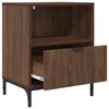 vidaXL 2 pcs Marr&oacute;n roble 49 x 36 x 61 cm Madera contrachapada