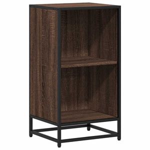 vidaXL Estanter&iacute;a madera de ingenier&iacute;a color marr&oacute;n roble 40x35x76 cm