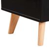 vidaXL Mueble para TV MDF negro 120x40x46 cm