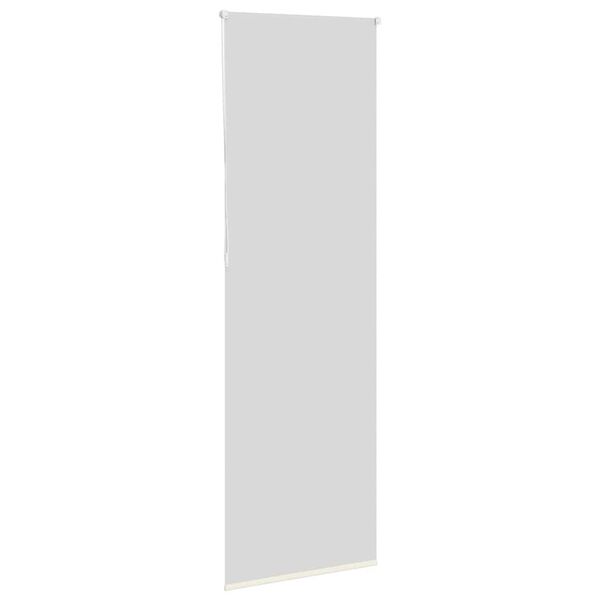 vidaXL Estor Enrollable Opaco Blanco Roto 65x230cm Tela Ancho 60,7cm