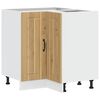 vidaXL Mueble bajo esquina de cocina Lucca madera reconstituida