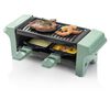 Bestron Parrilla raclette AGR102G negro y verde 350 W