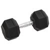 vidaXL Mancuerna hierro fundido 17,5 kg