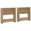 vidaXL Armario Zapatero 2 uds. 60 x 18 x 60 cm Madera de ingenier&iacute;a