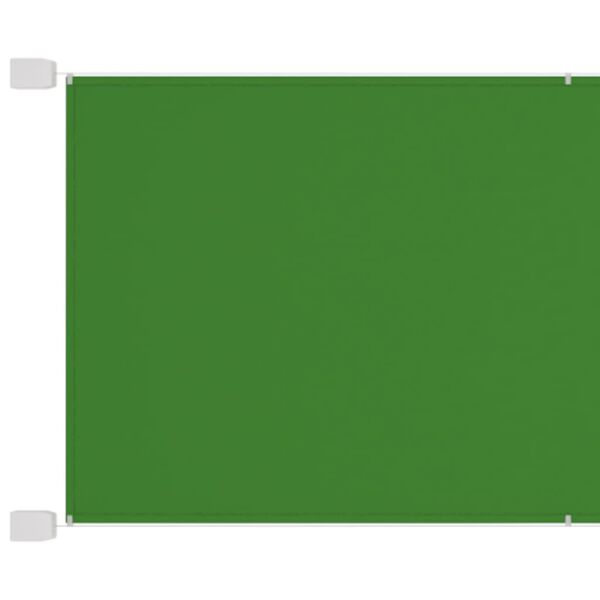 vidaXL Toldo vertical verde claro 200x420 cm tela oxford