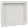 vidaXL Hornacina de ducha blanco 41x51x10 cm
