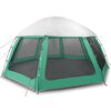 vidaXL Carpa para piscina con desmontables y paredes azul 510x510 cm