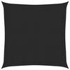 vidaXL Toldo de vela HDPE negro 160 g/m&sup2; 2x2 m