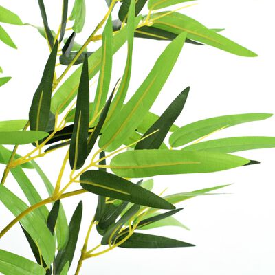 vidaXL Planta de bambú artificial con maceta 150 cm verde