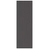 vidaXL Felpudo Negro 60 x 180 cm Polipropileno
