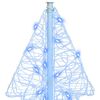 vidaXL &Aacute;rbol de Navidad con 100 LED Azul 120 cm Acr&iacute;lico