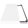 vidaXL Estante flotante de pared MDF blanco 90x23,5x3,8 cm