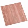 vidaXL Tableros de Suelo Rojo 5,11 m&sup2; 55 uds. PVC