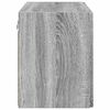 vidaXL Mueble de TV Montado en la Pared Gris Sonoma 59,5 x 31 x 40 cm