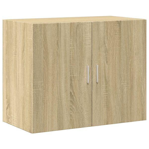 vidaXL Armario de pared madera ingenier&iacute;a roble Sonoma 80x42,5x64 cm