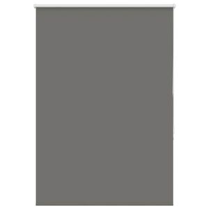 vidaXL Estor Enrollable Opaco gris 105x130 cm Tela Ancho 100,7 cm