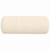 vidaXL Cojines Bolster 2 pcs Crema &Oslash; 15 x 40 cm Tela de pana