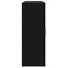 vidaXL Aparadores 3 unidades madera de ingeniería negro 60x31x84 cm