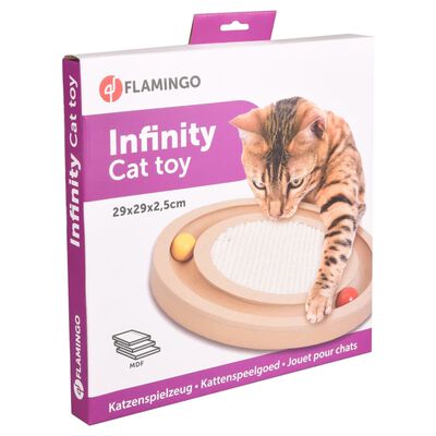 FLAMINGO Rascador de gatos Infinity 29x29x2,5 cm natural