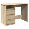 vidaXL Escritorio de madera de ingenier&iacute;a roble Sonoma 102x50x75 cm