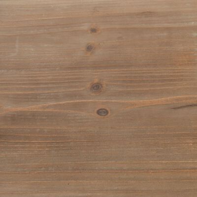 vidaXL Estantería de madera maciza de abeto y acero 90,5x35x180 cm