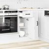 vidaXL Mueble bajo de cocina Kalmar madera de ingenier&iacute;a blanca