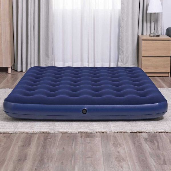 Best Way Cama de Aire Azul 203 x 152 x 22 cm PVC