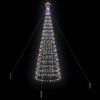 vidaXL &Aacute;rbol de Navidad LED con estacas de tierra Multicolor 400 cm