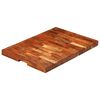 vidaXL Tabla de cortar madera maciza de acacia 60x42x4 cm