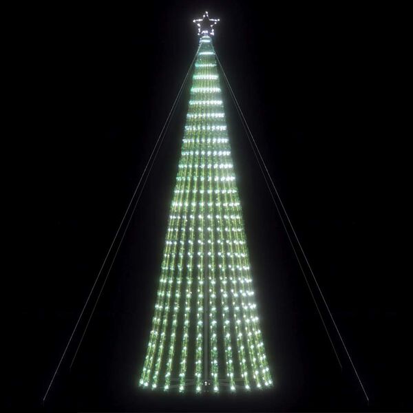vidaXL Árbol de Navidad LED 1028 LEDs blanco frío 403 cm