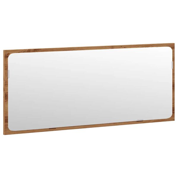 vidaXL Juego de muebles ba&ntilde;o 4 piezas madera ingenier&iacute;a roble artisan