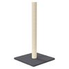 vidaXL Poste rascador para gatos gris oscuro 35x35x70 cm