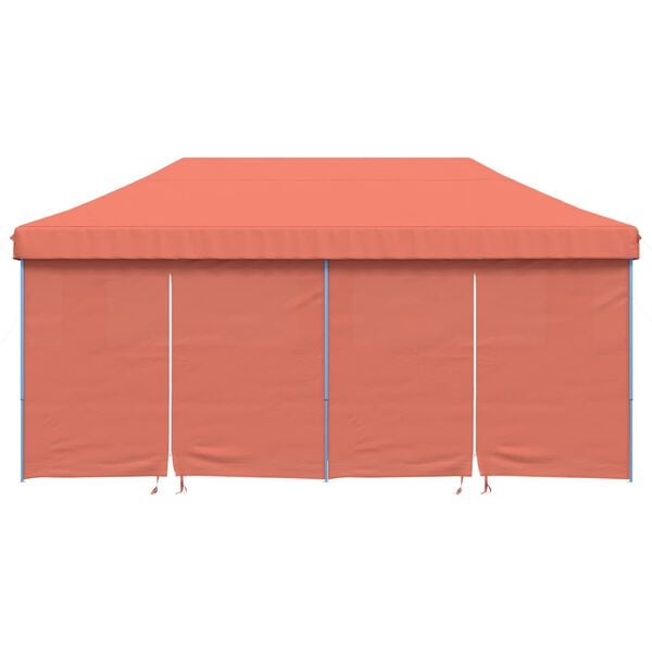 vidaXL Carpa de Fiesta Terracota 292 x 580 x 315 cm Tela Oxford