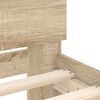vidaXL Estructura de cama Sonoma 152 x 203 cm Madera de ingenier&iacute;a