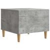 vidaXL Mesa de Caf&eacute; Gris Hormig&oacute;n 49 x 50 x 40 cm Madera de Ingenier&iacute;a