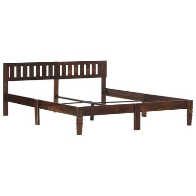 vidaXL Estructura de cama de madera maciza de mango 160 cm