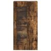 vidaXL Mueble de pared con estante Roble ahumado 55 x 29 x 100 cm
