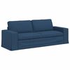 vidaXL Sof&aacute; Azul 222 x 80 x 82 cm tela