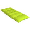 vidaXL Cojines de silla respaldo alto 6 uds tela Oxford verde brillo