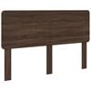 vidaXL Cabecero Roble Marr&oacute;n Madera contrachapada