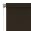 vidaXL Persiana enrollable de exterior 120x140 cm marr&oacute;n
