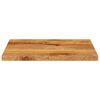 vidaXL Tablero de mesa rectangular madera maciza mango 60x50x3,8 cm